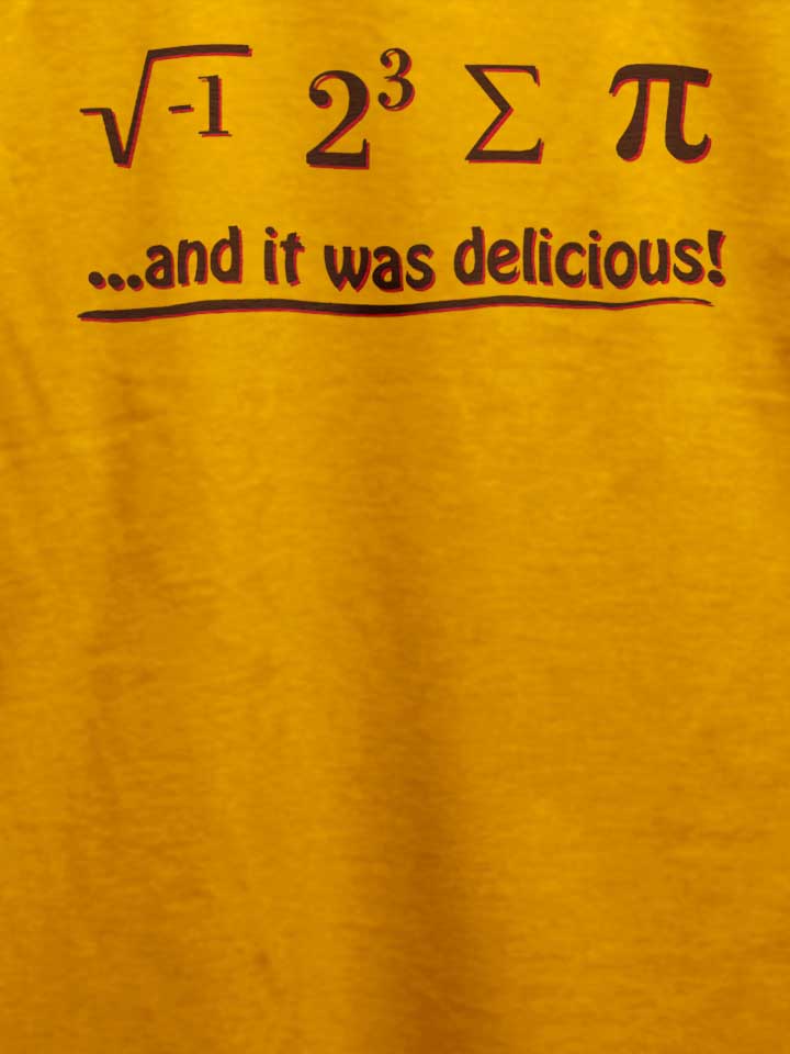 it-was-delecious-t-shirt gelb 4