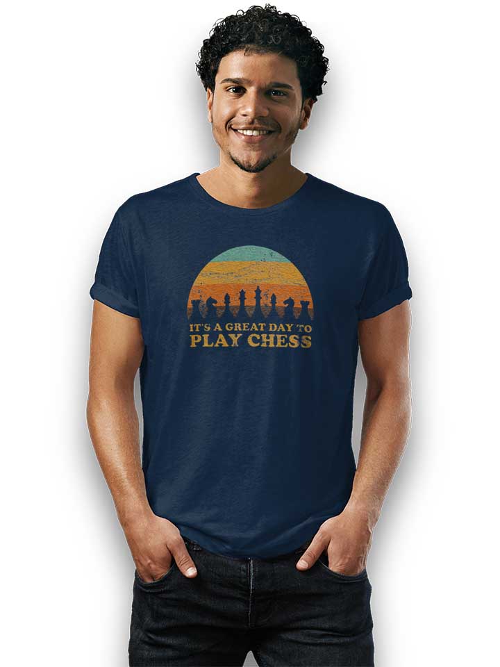 its-a-great-day-to-play-chess-t-shirt dunkelblau 2