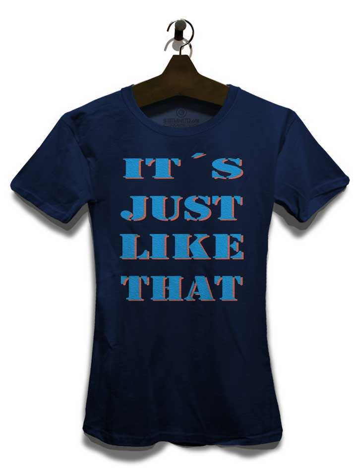 its-just-like-that-damen-t-shirt dunkelblau 3