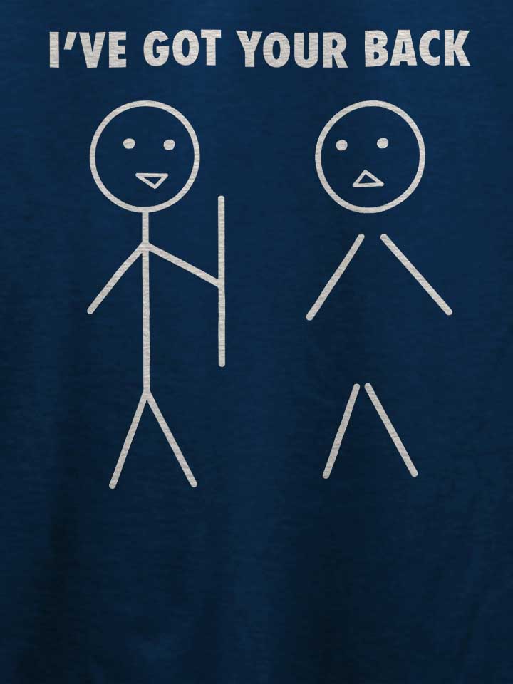 ive-got-your-back-t-shirt dunkelblau 4