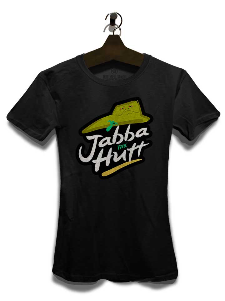 jabba-the-pizza-hutt-damen-t-shirt schwarz 3