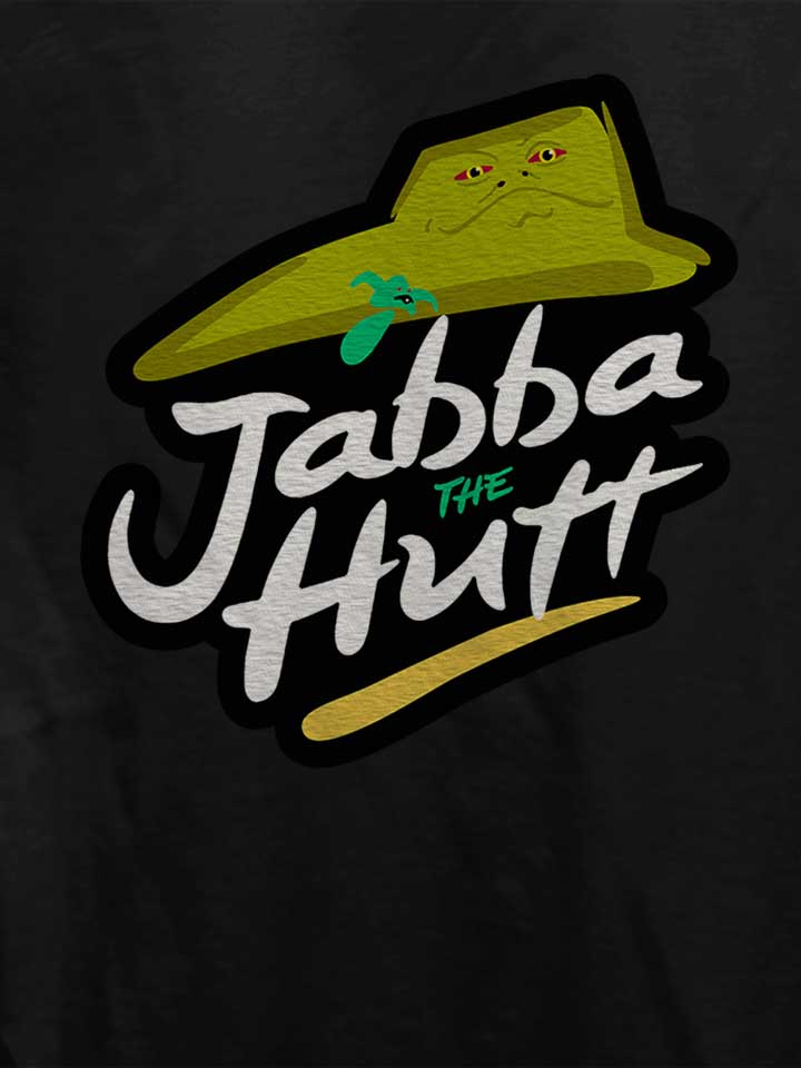 jabba-the-pizza-hutt-damen-t-shirt schwarz 4