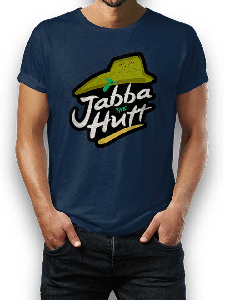 jabba-the-pizza-hutt-t-shirt dunkelblau 1