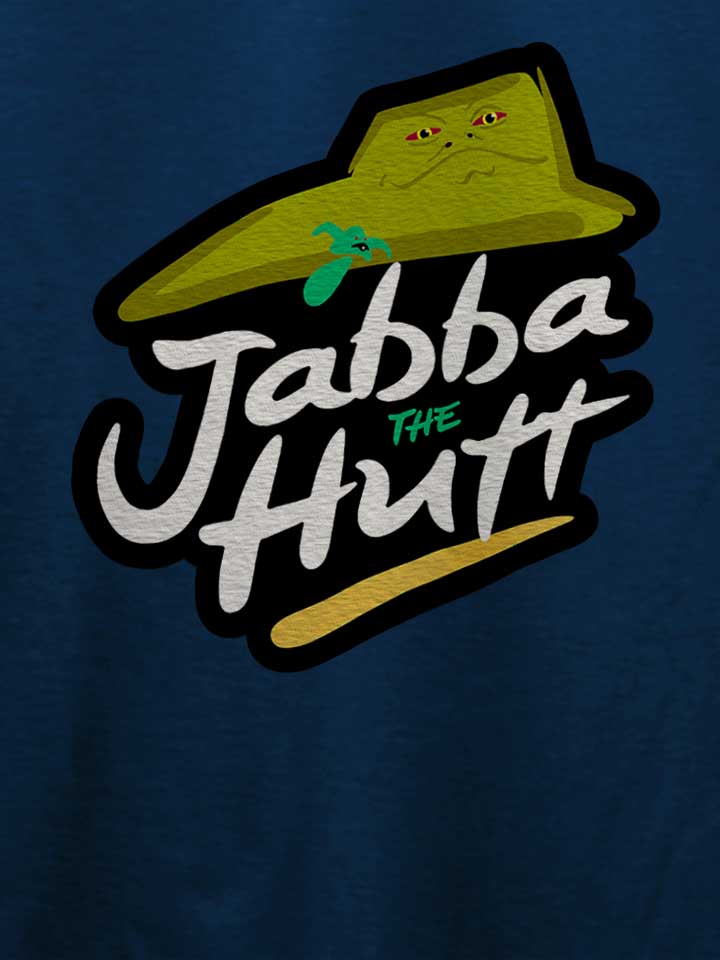 jabba-the-pizza-hutt-t-shirt dunkelblau 4