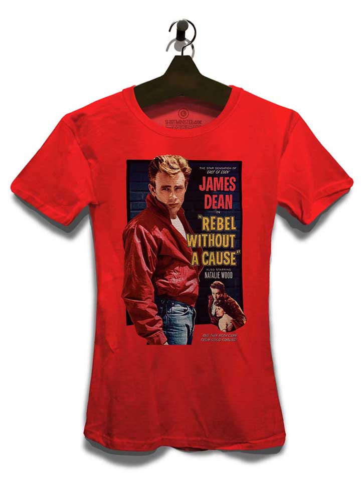 james-dean-rebel-without-a-cause-damen-t-shirt rot 3