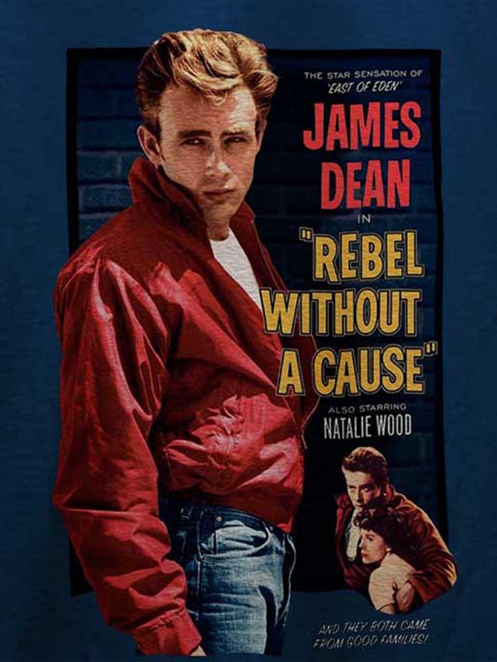 james-dean-rebel-without-a-cause-t-shirt dunkelblau 4