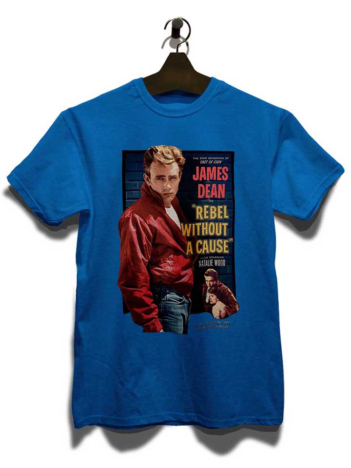 james-dean-rebel-without-a-cause-t-shirt royal 3