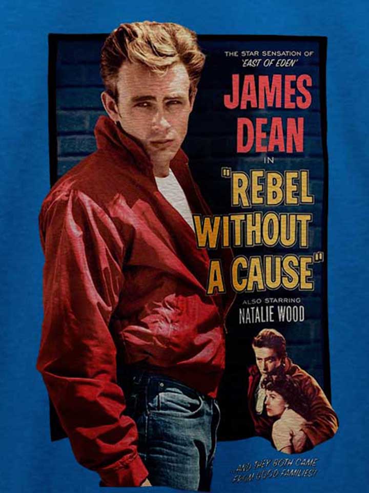 james-dean-rebel-without-a-cause-t-shirt royal 4