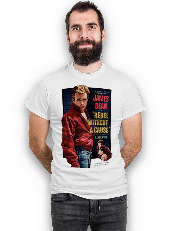 james-dean-rebel-without-a-cause-t-shirt weiss 2
