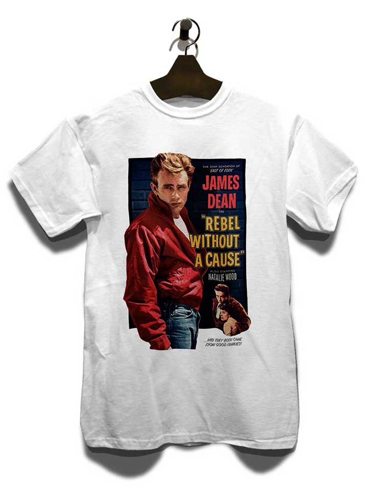 james-dean-rebel-without-a-cause-t-shirt weiss 3