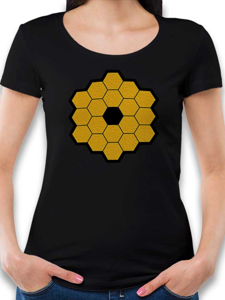 james-webb-telescope-damen-t-shirt schwarz 1