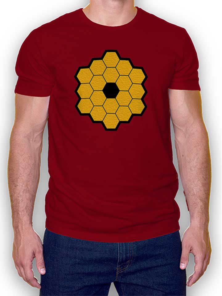 James Webb Telescope T-Shirt bordeaux L