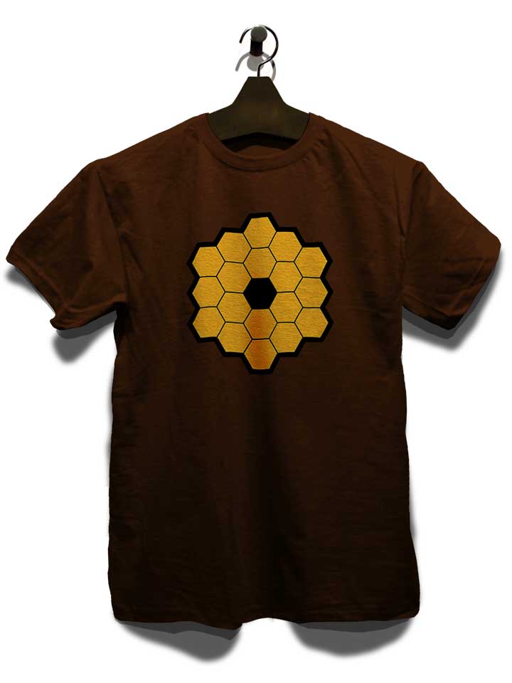 james-webb-telescope-t-shirt braun 3