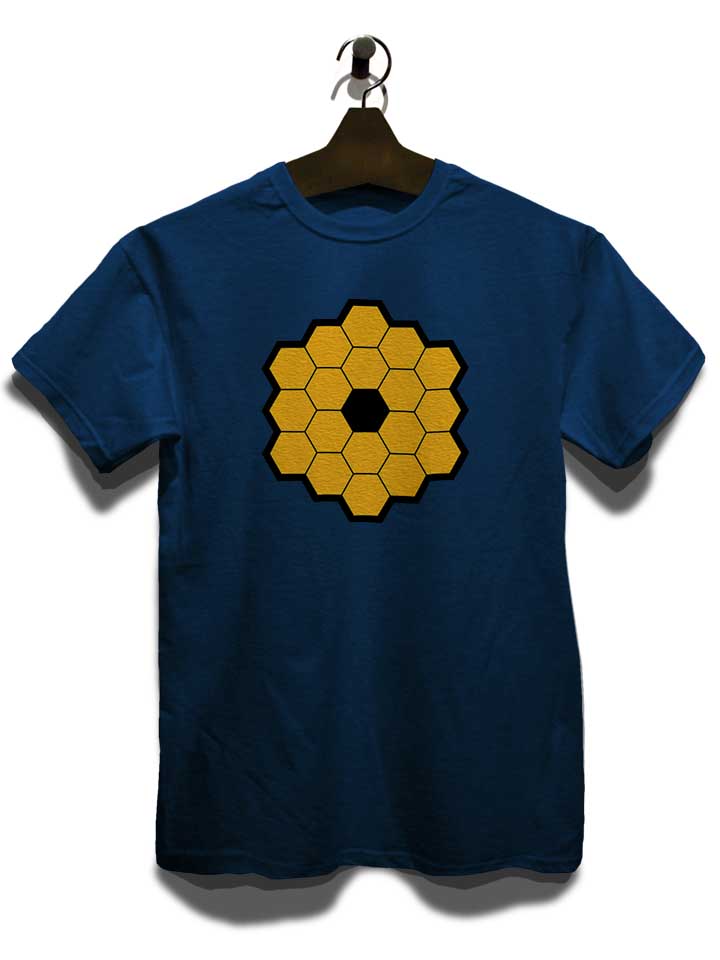 james-webb-telescope-t-shirt dunkelblau 3