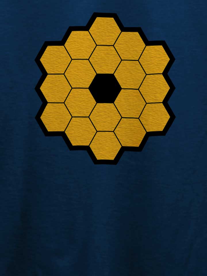 james-webb-telescope-t-shirt dunkelblau 4
