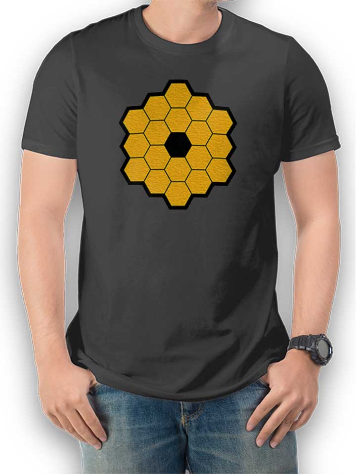 James Webb Telescope T-Shirt dunkelgrau L