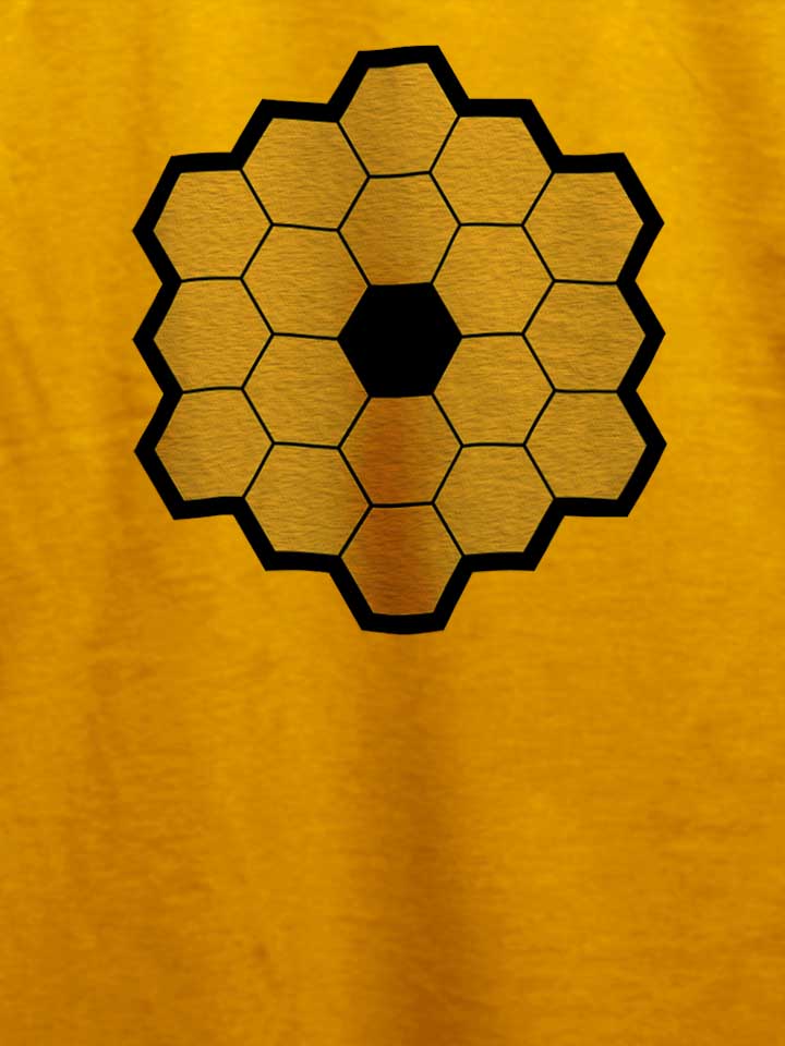 james-webb-telescope-t-shirt gelb 4