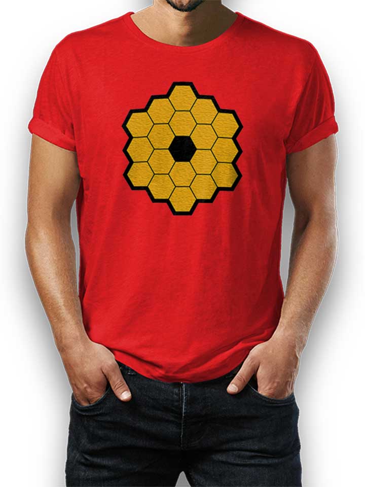James Webb Telescope T-Shirt red L