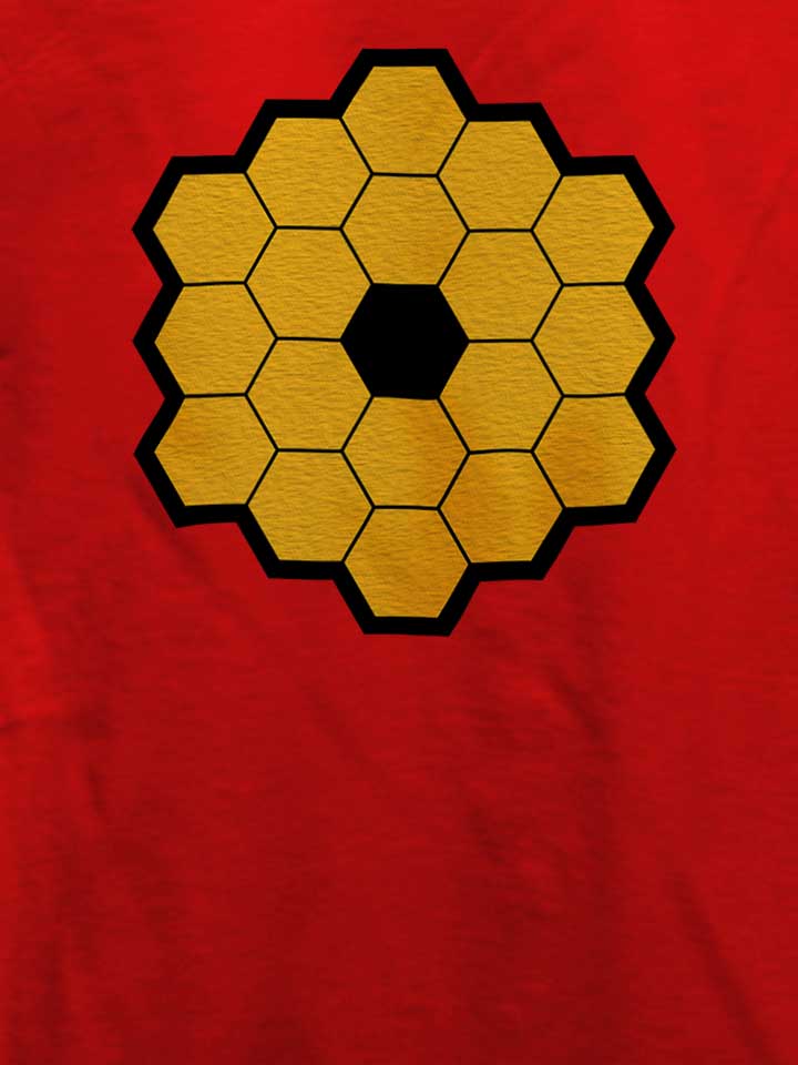 james-webb-telescope-t-shirt rot 4