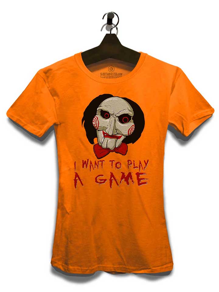 jigsaw-i-want-to-play-damen-t-shirt orange 3