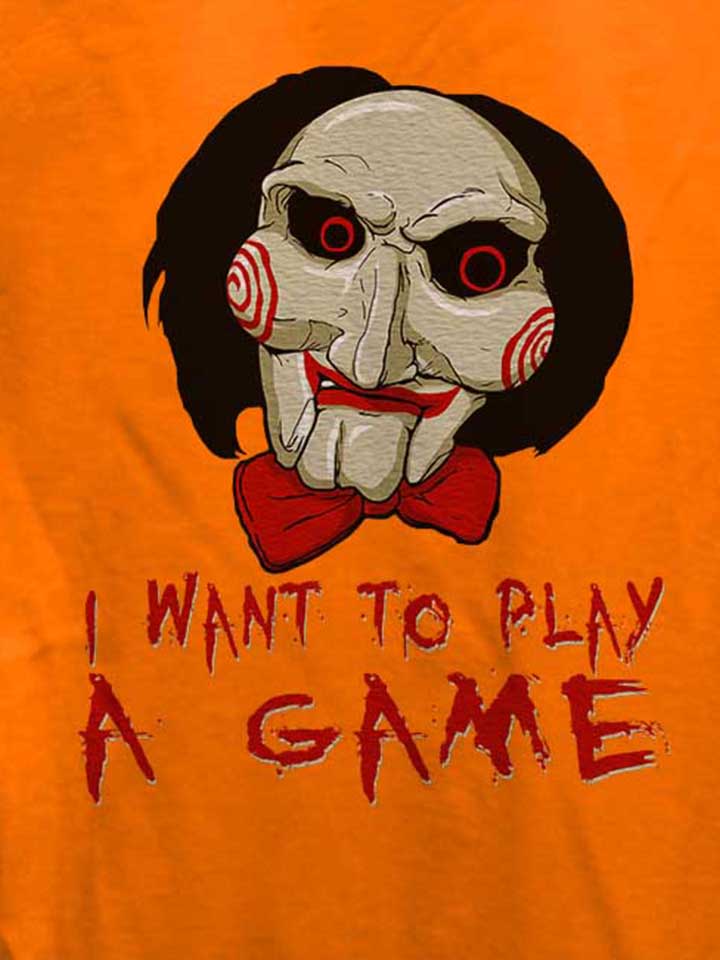 jigsaw-i-want-to-play-damen-t-shirt orange 4