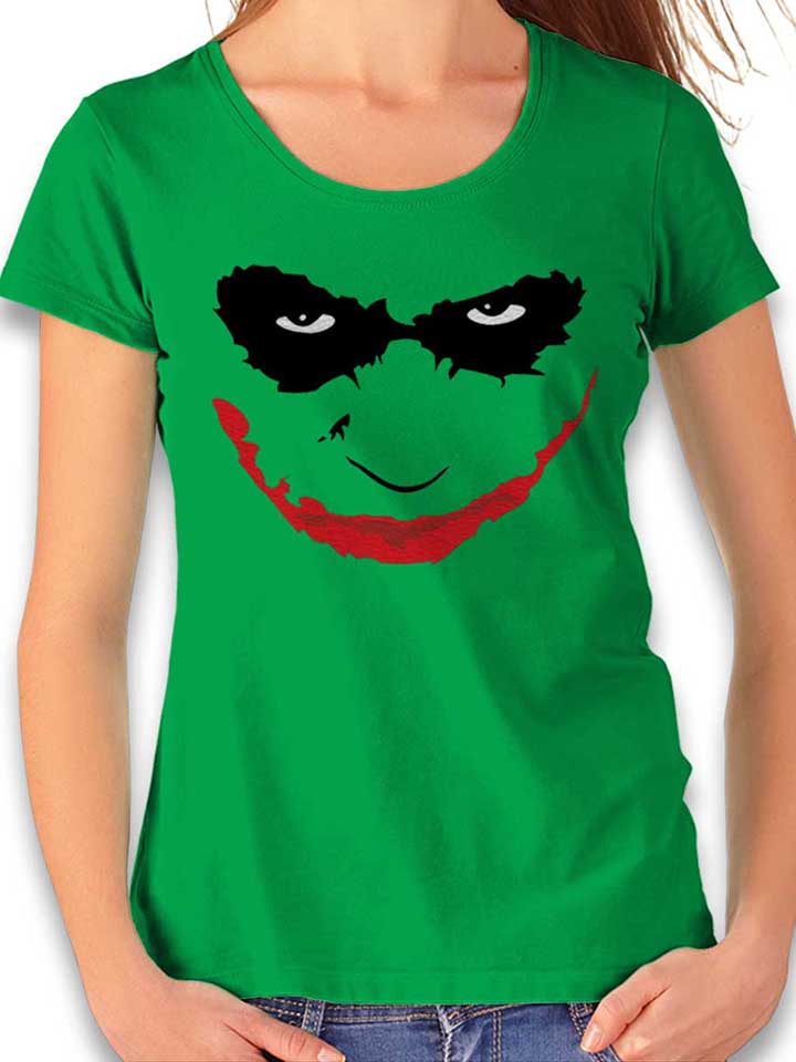 Joker Heath Ledger Damen T-Shirt gruen L
