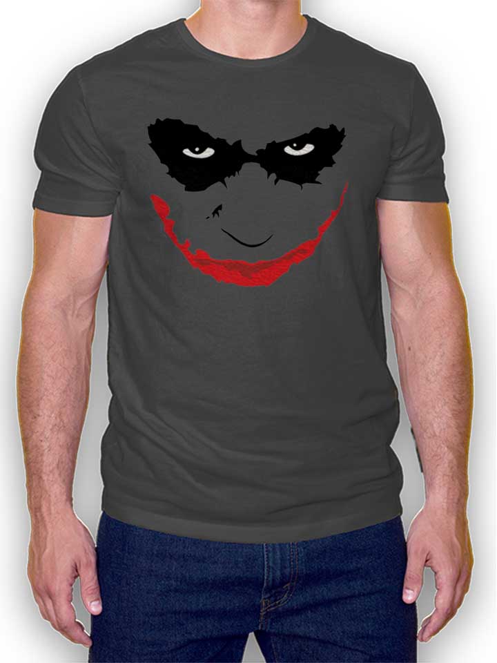 Joker Heath Ledger T-Shirt dunkelgrau L