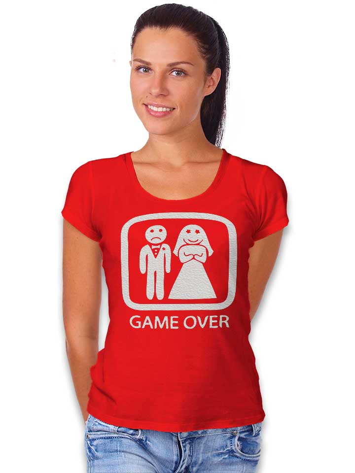 junggesellen-game-over-02-damen-t-shirt rot 2