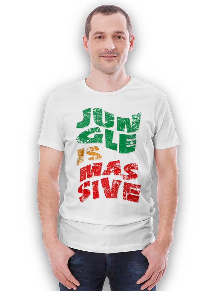 jungle-is-massive-t-shirt weiss 2