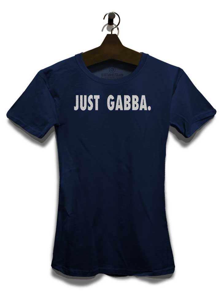 just-gabba-damen-t-shirt dunkelblau 3