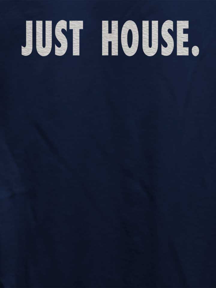 just-house-damen-t-shirt dunkelblau 4