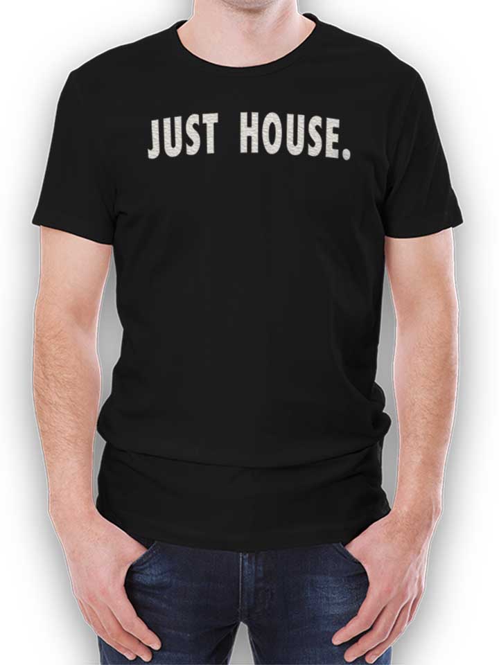 just-house-t-shirt schwarz 1