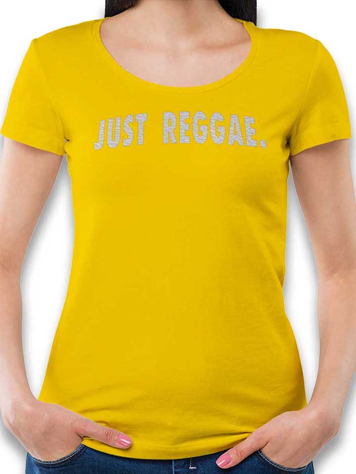 Just Reggae Damen T-Shirt gelb L