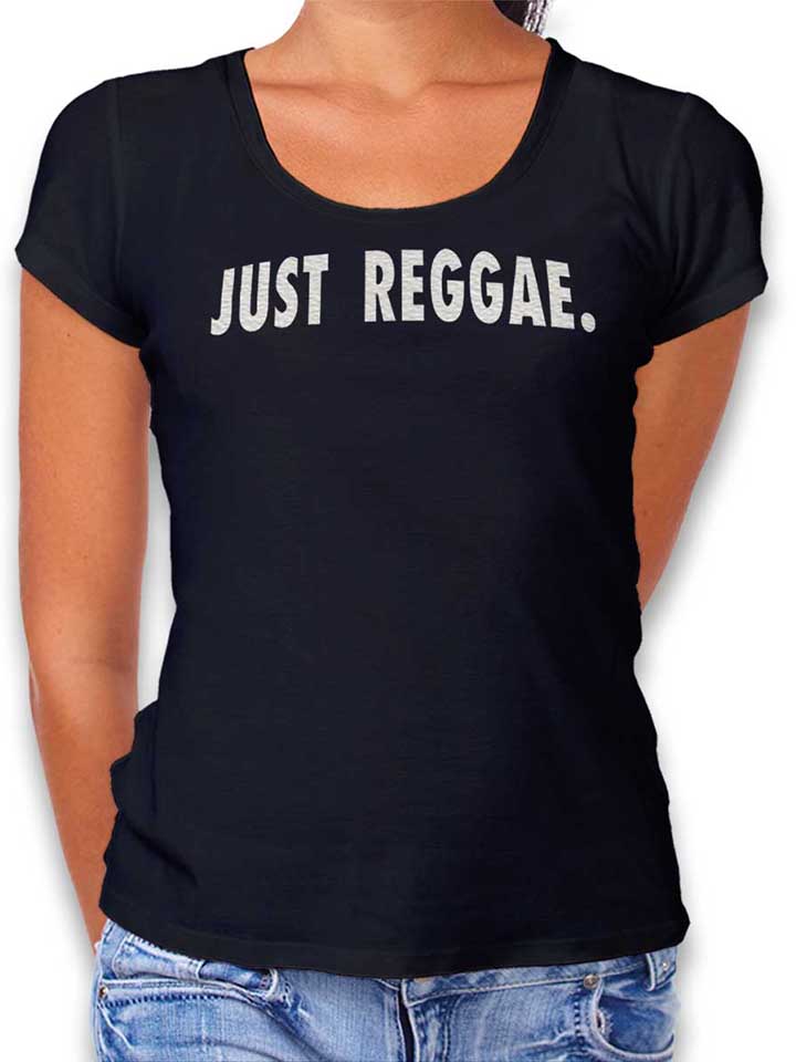 Just Reggae Damen T-Shirt schwarz L