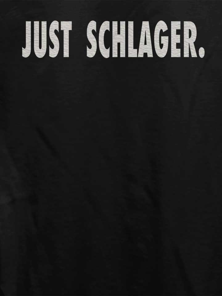 just-schlager-damen-t-shirt schwarz 4