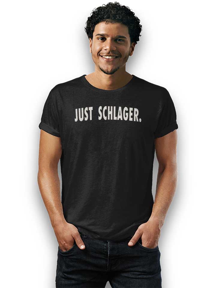 just-schlager-t-shirt schwarz 2