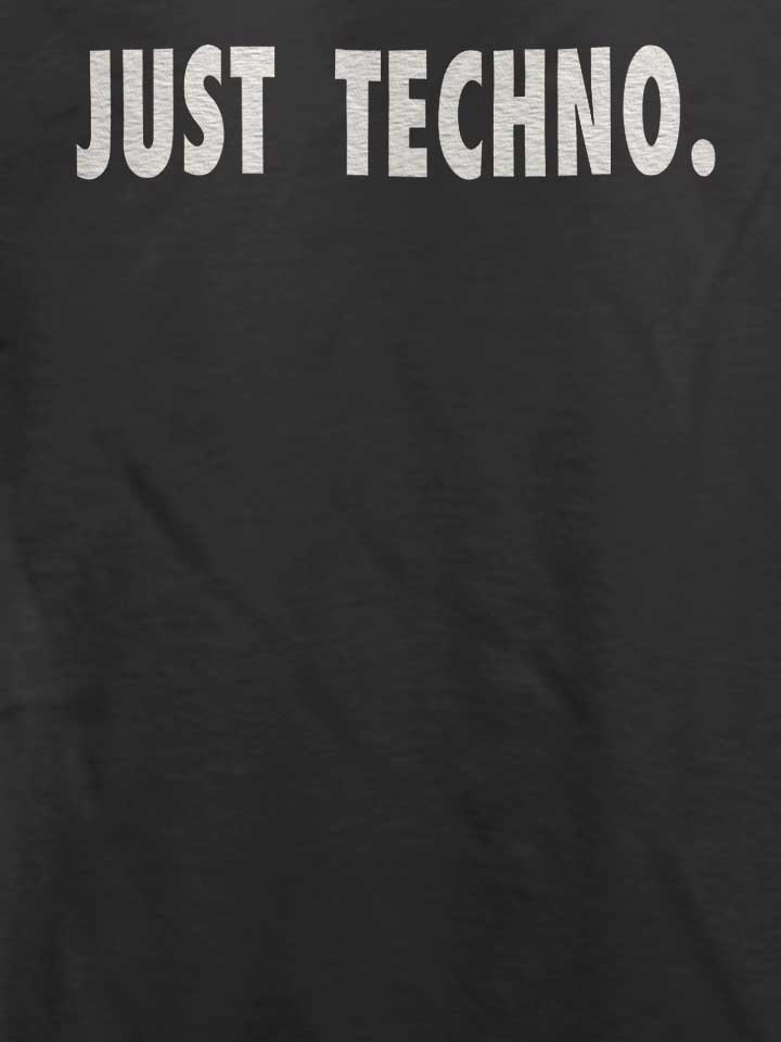 just-techno-t-shirt dunkelgrau 4