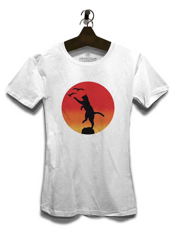 karate-cat-damen-t-shirt weiss 3