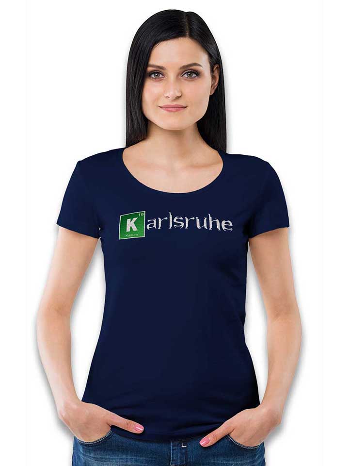 karlsruhe-damen-t-shirt dunkelblau 2