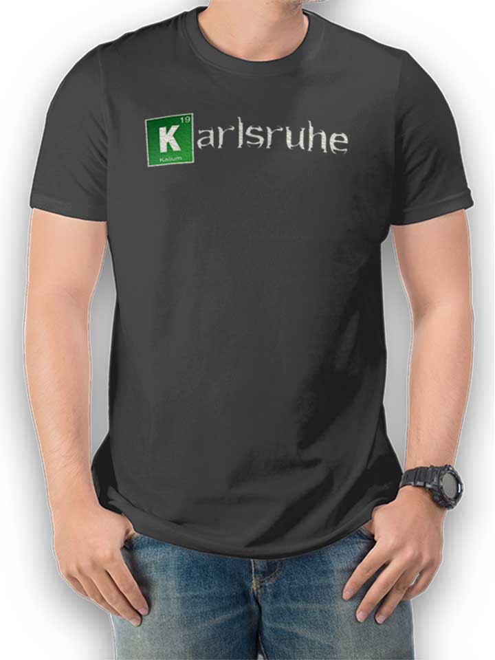 Karlsruhe T-Shirt dark-gray L