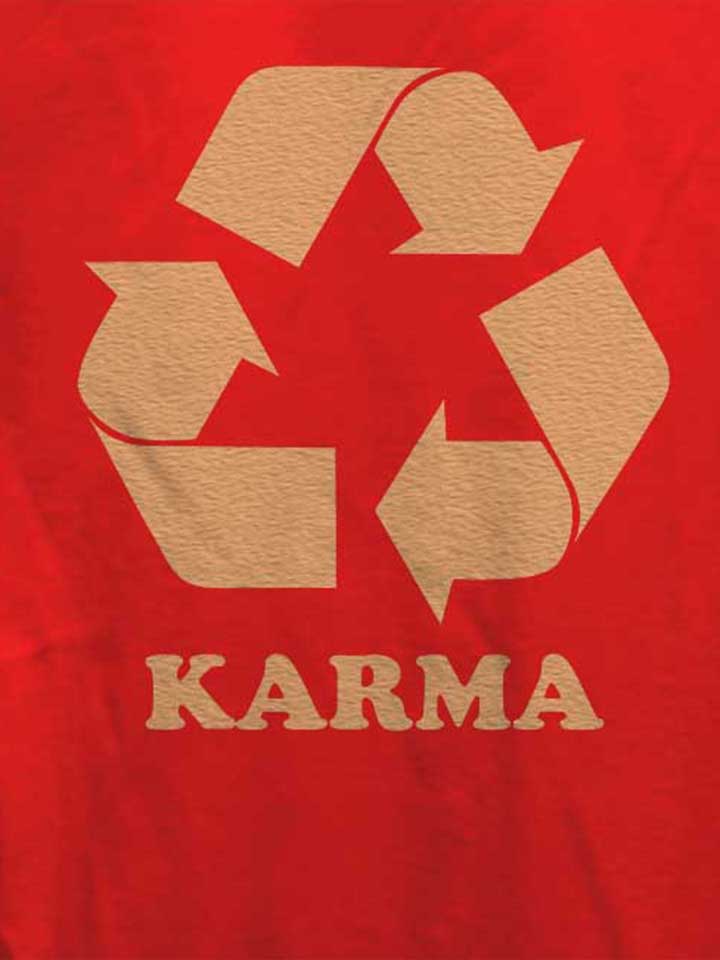 karma-recycle-damen-t-shirt rot 4