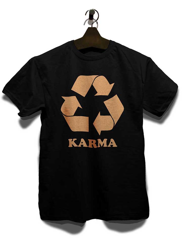 karma-recycle-t-shirt schwarz 3