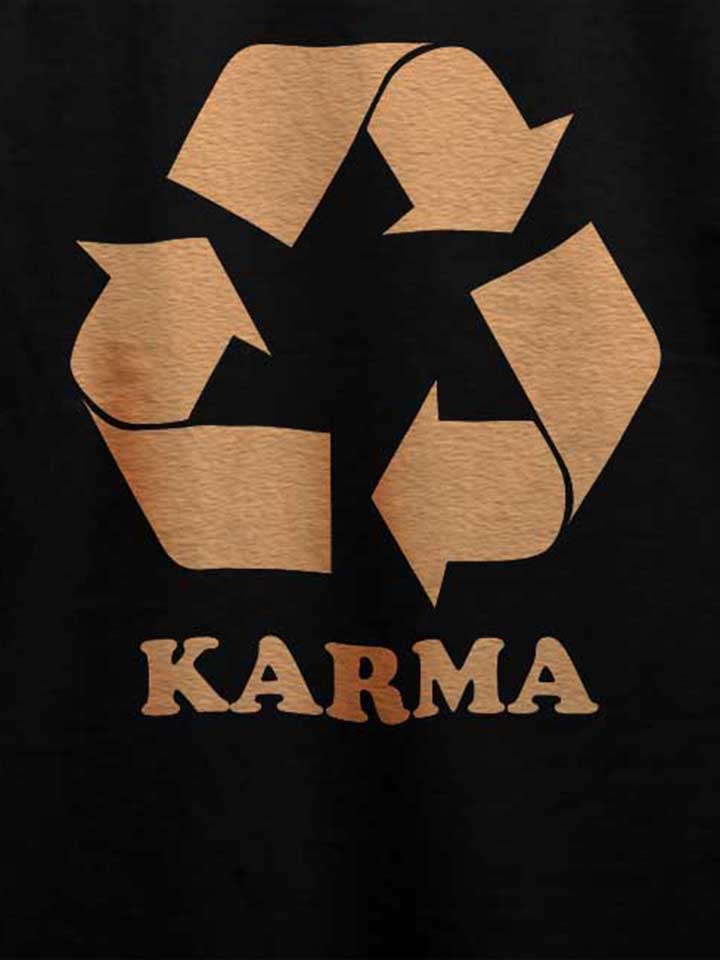 karma-recycle-t-shirt schwarz 4