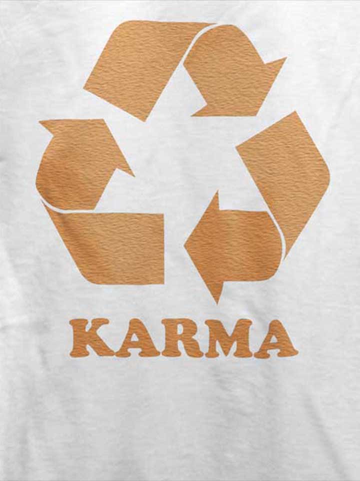 karma-recycle-t-shirt weiss 4