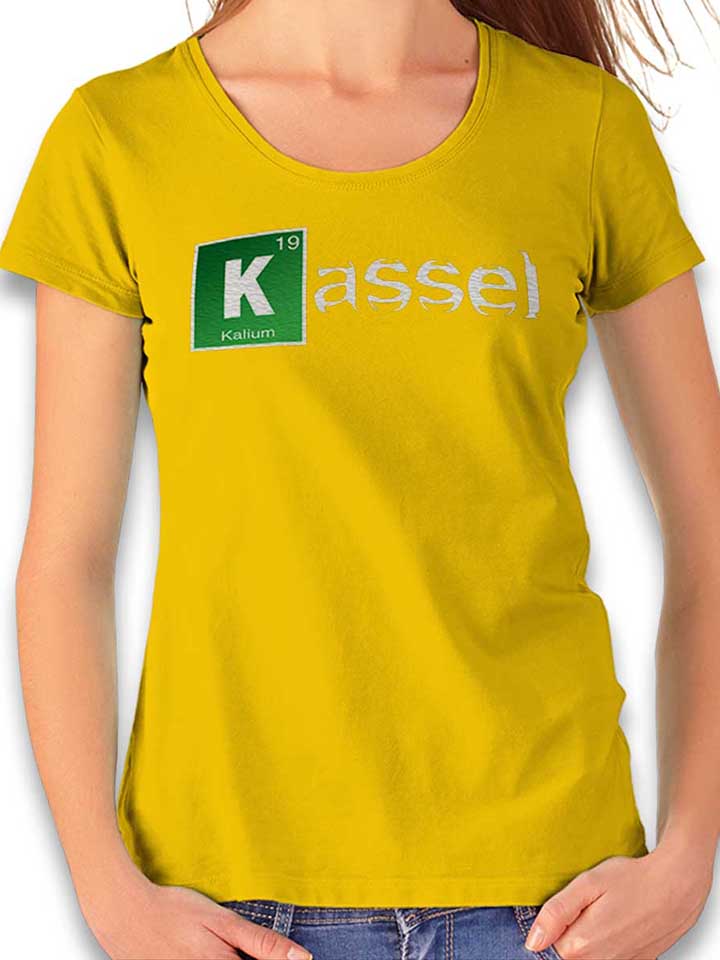 Kassel Damen T-Shirt gelb L