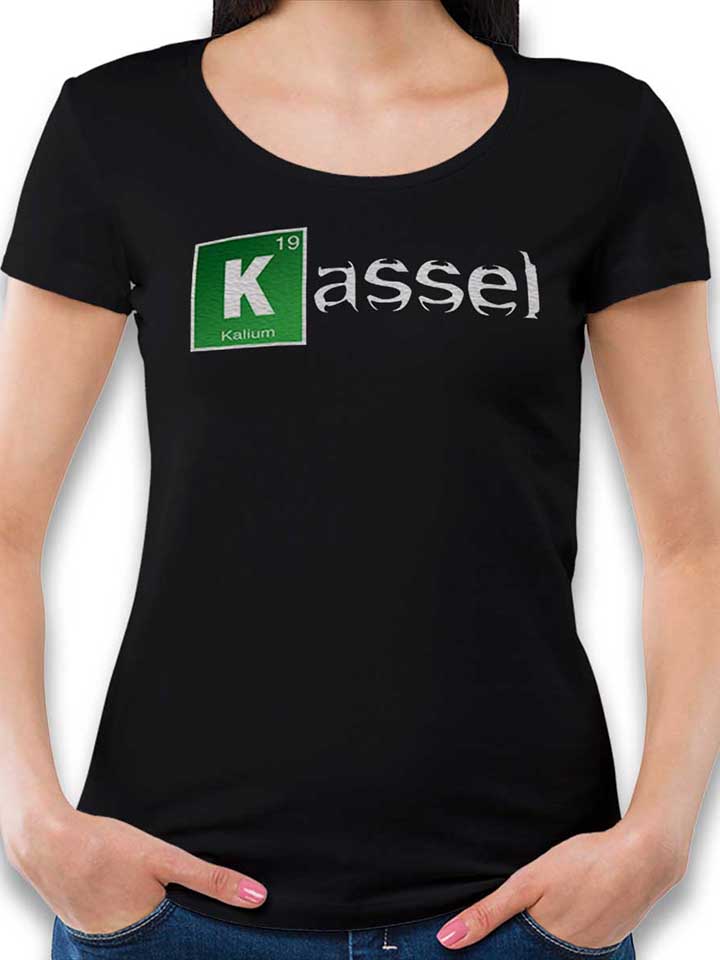 Kassel Damen T-Shirt schwarz L