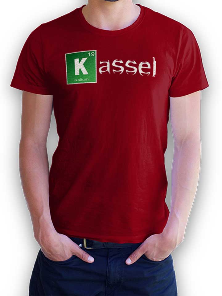 kassel-t-shirt bordeaux 1