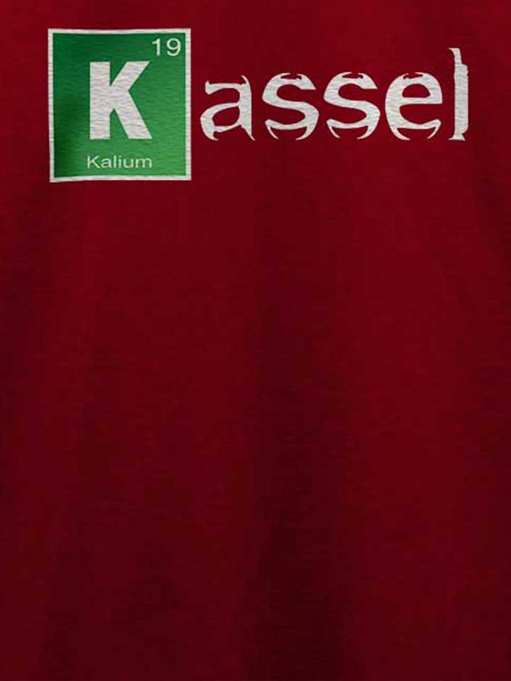 kassel-t-shirt bordeaux 4