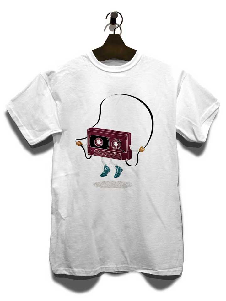 kassette-jumping-rope-t-shirt weiss 3
