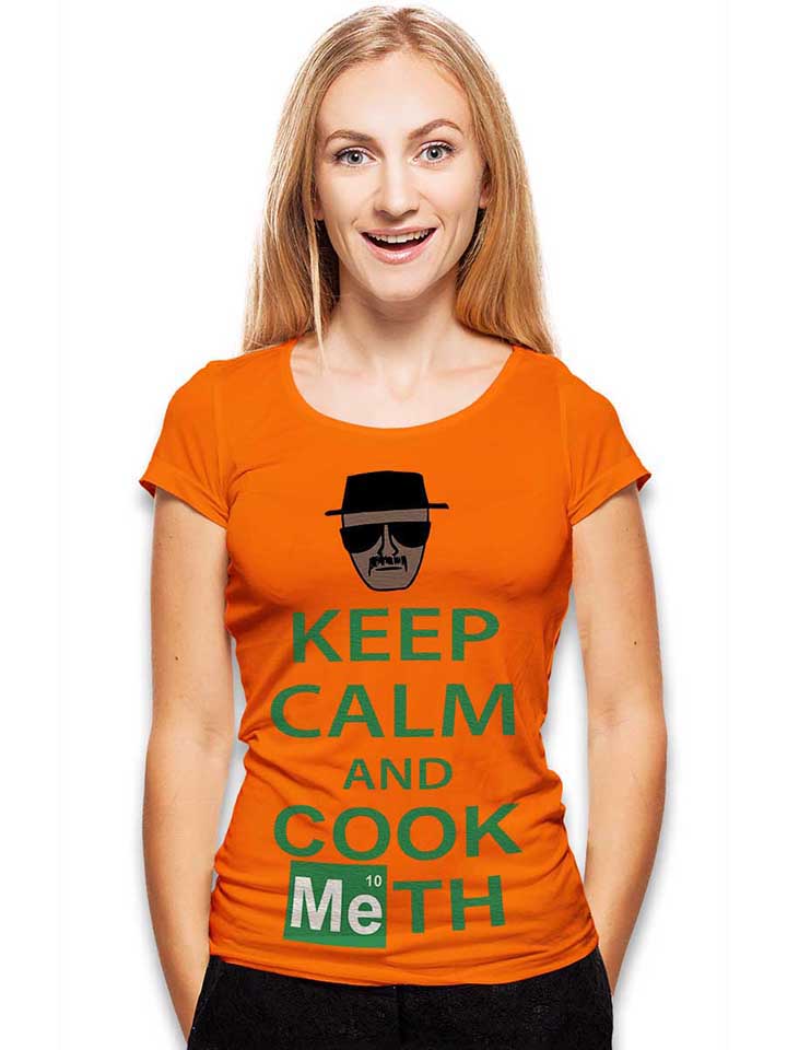 keep-calm-and-cook-meth-damen-t-shirt orange 2